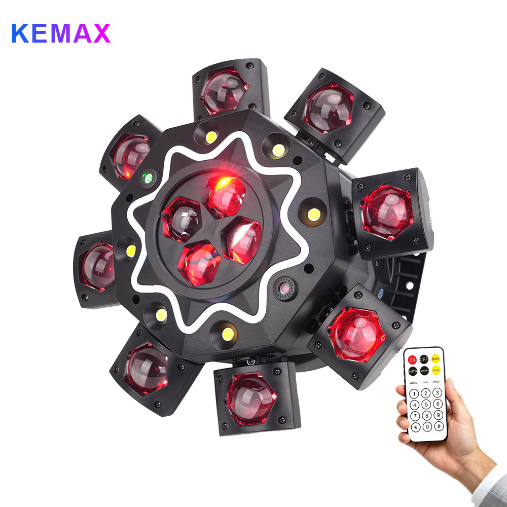 Audio Music Dj - 200W Disko Parti Işıkları 8 Kollu