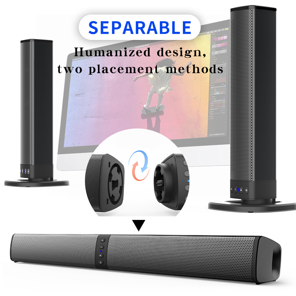 Çıkarılabilir Soundbar Bluetoo - Audio Music Spotify incelemesi ve fiyatı