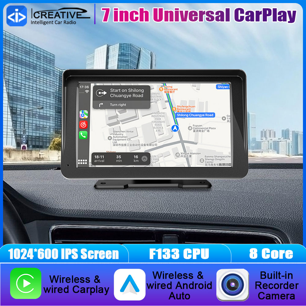 7 inç Kablosuz CarPlay ve Andr - Audio Music Image incelemesi ve fiyatı