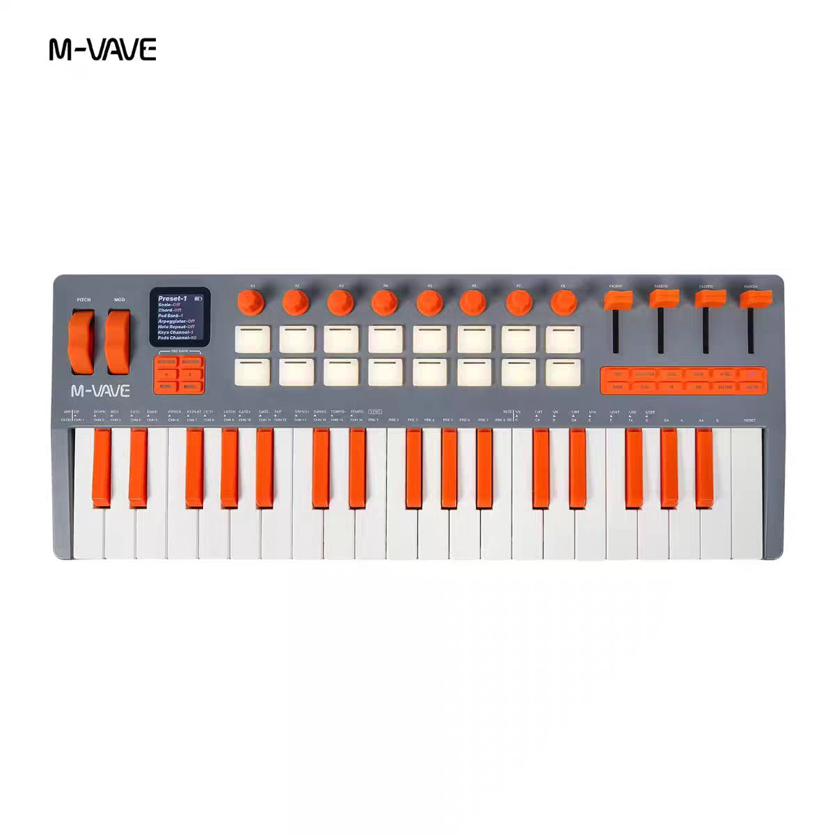 M-VAVE SMK-37 Elite MIDI Klavy - Midi Controller Pad incelemesi ve fiyatı