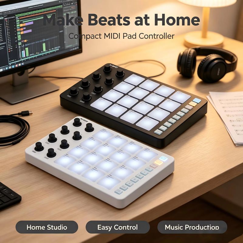 M-Vave Smc-Pad, profesyonel se - Midi Controller Pad incelemesi ve fiyatı